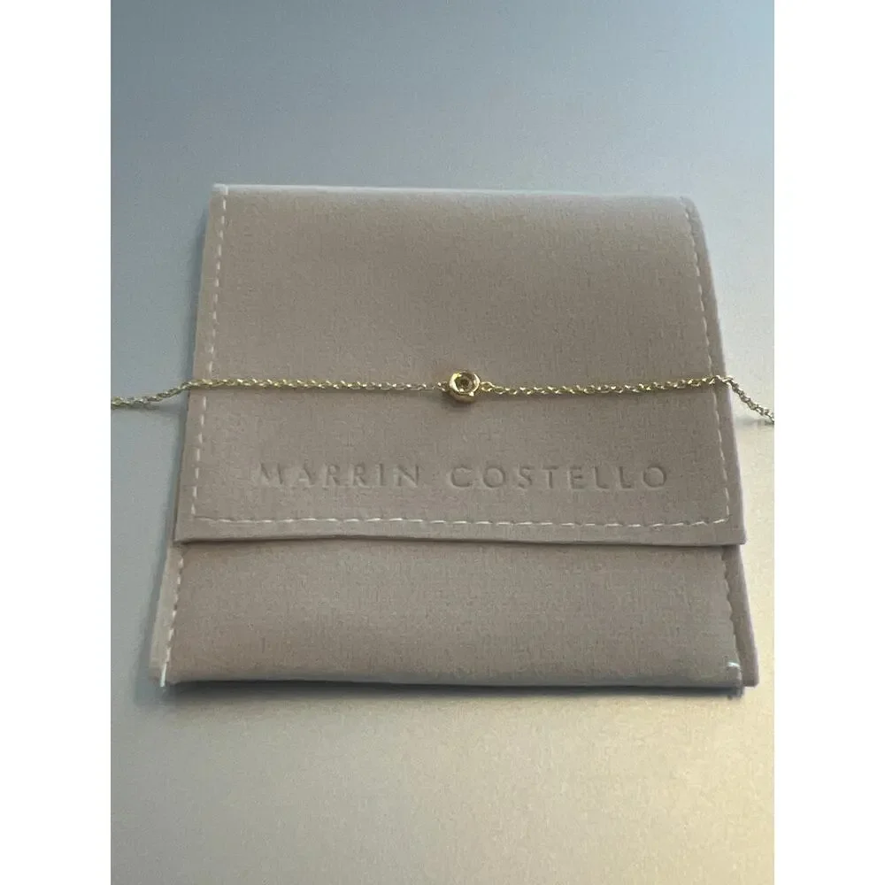 Marrin Costello Topaz 14k Gold Plated 7